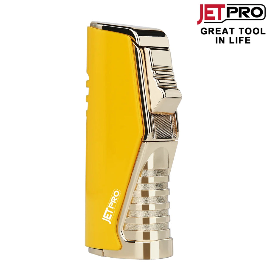 ®JETPRO IgniteXpress Butane Torch (Butane Gas Not Included) - Elegant Firepower for Discerning Gentlemen!